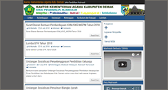 Desktop Screenshot of mapendademak.org