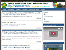 Tablet Screenshot of mapendademak.org